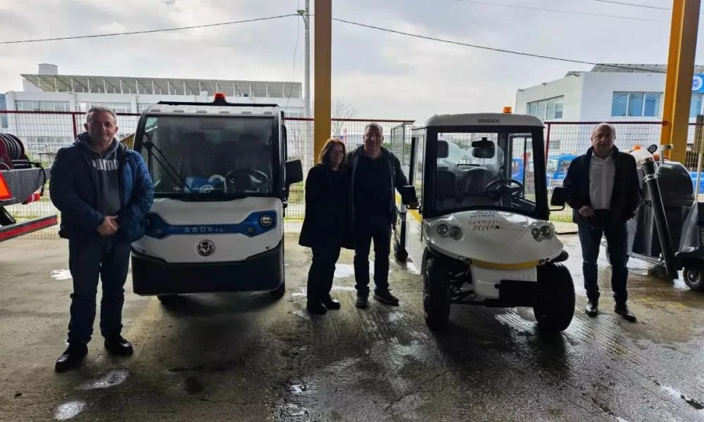 Δήμος Ηρακλείου: 3 νέα ηλεκτρικά οχήματα στον στόλο καθαριότητας